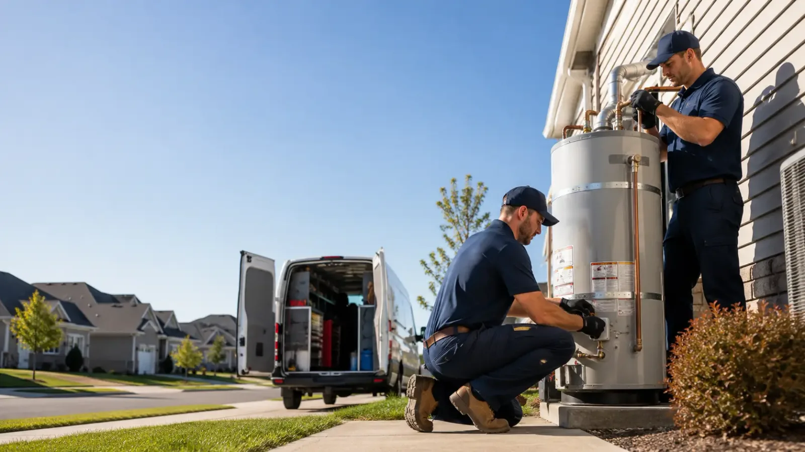 Water Heater Installation in Red Rock, TX